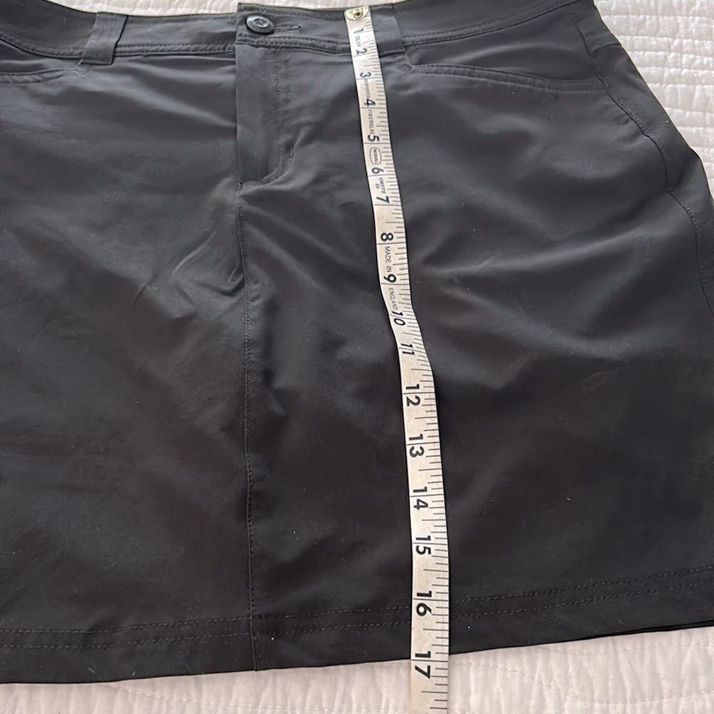 Eddie Bauer Women's Adventurer 2.0 black Skort size 6 - Picture 8 of 12